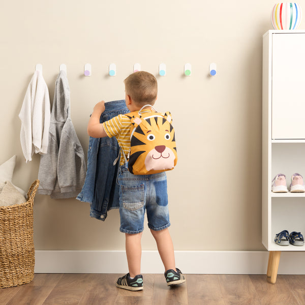 Kids & Toddler Preschool Backpack - Small Rucksack for Kindergarten - Tiger